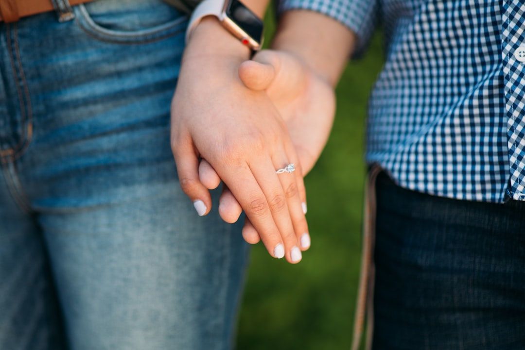 Photo engagement ring